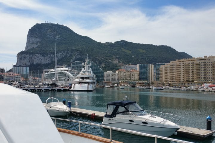 Harbour at Gibraltar
