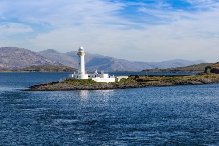 Eilean Musdile, or Mansedale, is an islet, and lighthouse to the south west of Lismore in the Inner Hebrides.